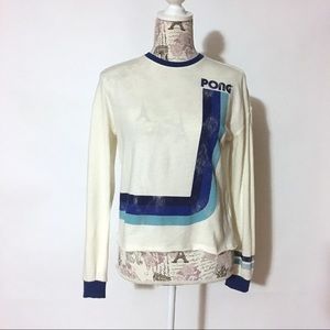 PONG long sleeved tee shirt by JUNKFOOD